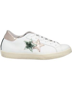 2Star Trainers Leather - White