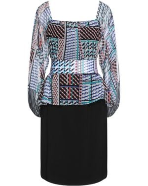 Pianurastudio Vestito Corto - Grigio