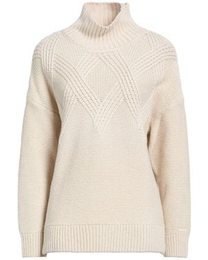 GANT Rollkragenpullover - Natur