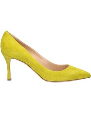 Sergio Rossi Pumps Leather - Yellow