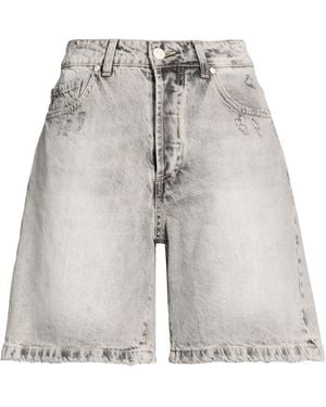 GDD GOLD DIGGER DENIM Denim Shorts Cotton - Gray