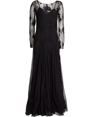 Blugirl Blumarine Maxi Dress Polyamide - Black