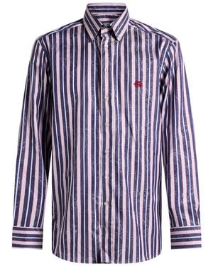 Etro Hemd - Blau