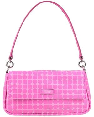 Kate Spade Fuchsia Handbag Textile Fibres - Pink