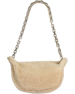 Fabiana Filippi Shoulder Bag Shearling - Natural