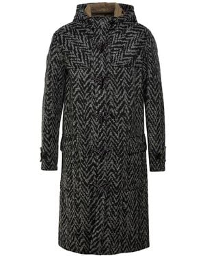 Kris Van Assche Coat Wool, Polyamide - Black