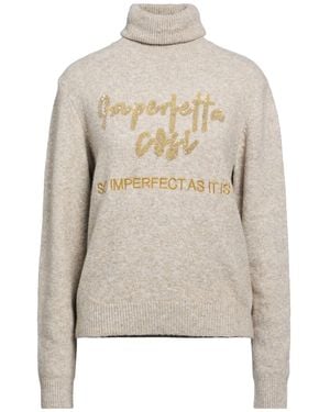 ALESSIA SANTI Rollkragenpullover - Natur