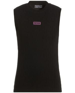 Versace Jeans Couture T-Shirt Cotton, Elastane - Black