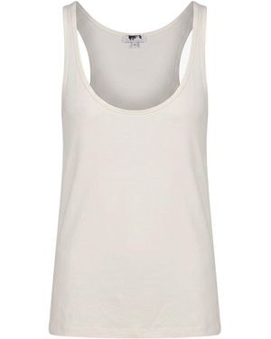 Aviu Tank Top Cotton, Polyamide - White