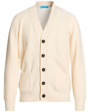Drumohr Cardigan Lambswool - Natural