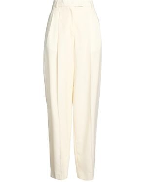 Officine Generale Trousers Virgin Wool - White
