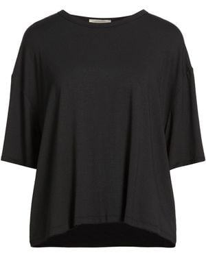 Via Masini 80 T-Shirt Viscose, Elastane - Black