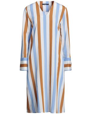 Brian Dales Vestido midi - Azul