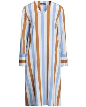 Brian Dales Midi Dress - Blue