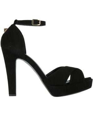 Carla G Sandals Leather - Black