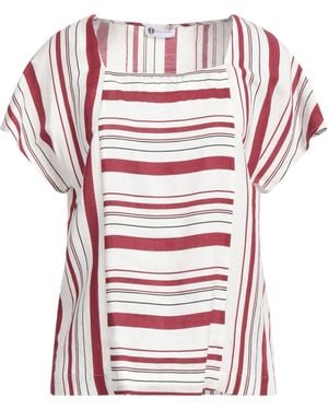 Diana Gallesi Top Viscose, Linen - White