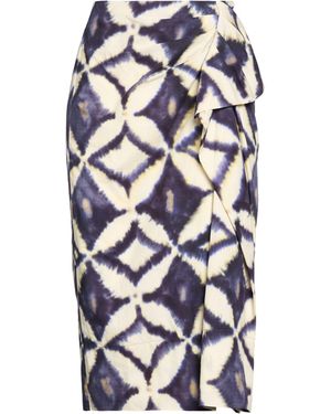 Bellerose Midnight Midi Skirt Cotton - Blue