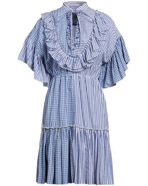 ALESSANDRO ENRIQUEZ Mini Dress - Blue