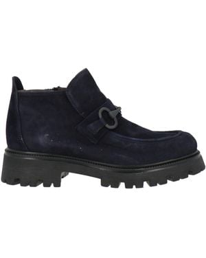 Status Ankle Boots Leather - Black
