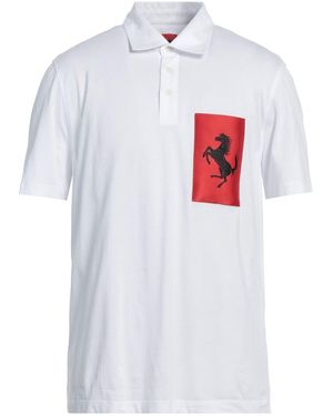 Ferrari Polo Shirt - White