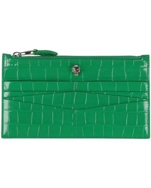 McQueen Wallet Leather - Green