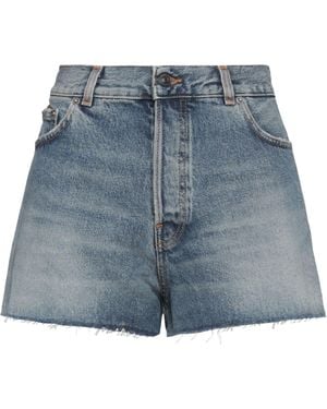 Haikure Denim Shorts - Blue