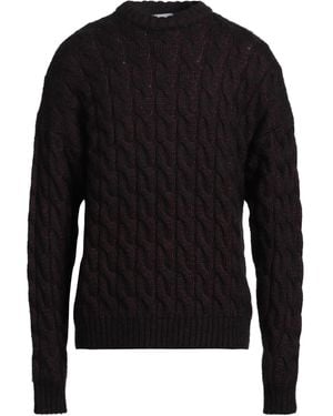 AMISH Burgundy Sweater Polyester, Alpaca Wool, Wool - Black