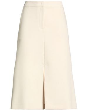 Patrizia Pepe Midi Skirt - Natural
