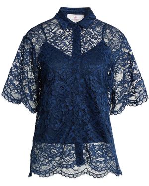 Compagnia Italiana Midnight Shirt Cotton - Blue