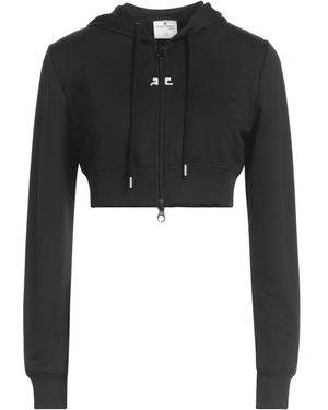 Courreges Sweatshirt Polyester, Elastane - Black