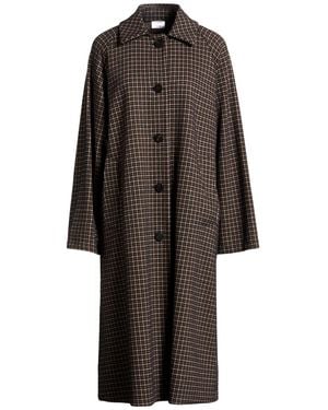 Harris Wharf London Overcoats & Trench Coats - Brown