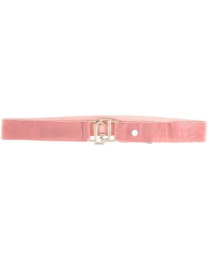 Liu Jo Belt Textile Fibers - Pink