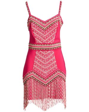 Elisabetta Franchi Mini Dresses - Pink