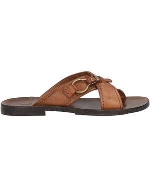 Moreschi Sandals Leather - Brown