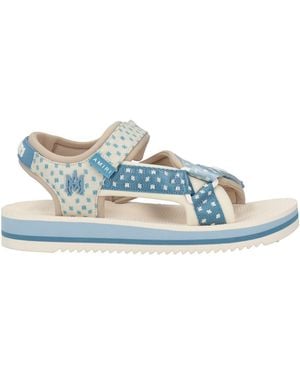 Amiri Sandals Textile Fibres - Blue