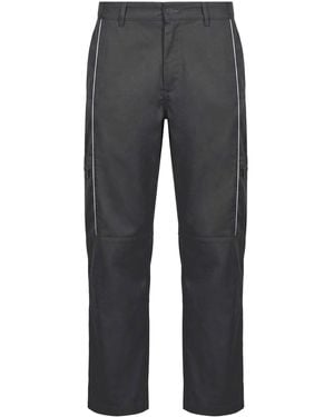 GR10K Trousers Cotton, Polyester - Grey