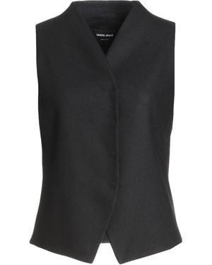 Giorgio Armani Couture-Weste - Schwarz