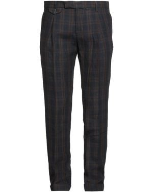 Michael Coal Midnight Pants Linen - Blue