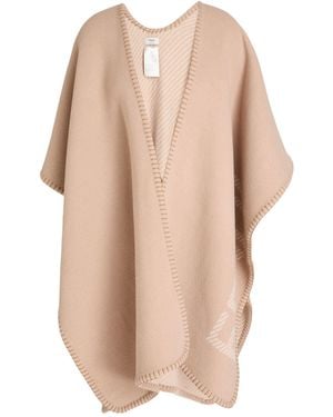 Fendi Cape Virgin Wool, Cashmere - Natural