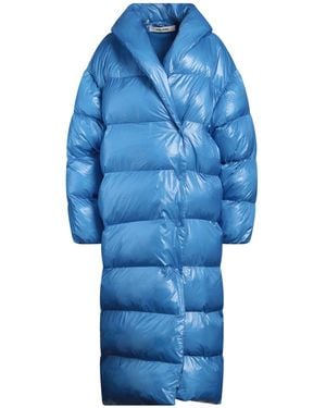 Oval Square Puffer - Blue