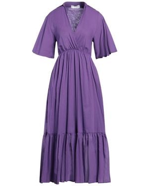Kaos Midi Dress - Purple