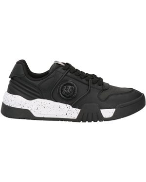 Just Cavalli Trainers Leather, Textile Fibres - Black