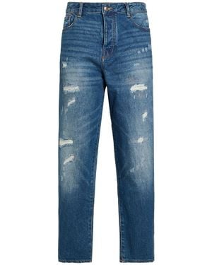 ARMANI EXCHANGE Jeans Cotton, Elastane - Blue