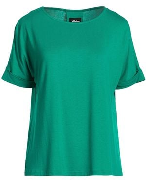 JUSTMINE T-Shirt Viscose, Elastane - Green