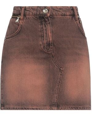 Patrizia Pepe Gonna Jeans - Marrone