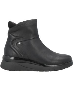 Stonefly Ankle Boots Leather, Textile Fibres - Black