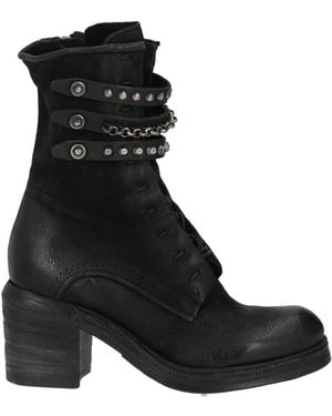 A.s.98 Ankle Boots Leather - Black
