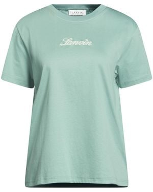 Lanvin T-Shirt Cotton - Green