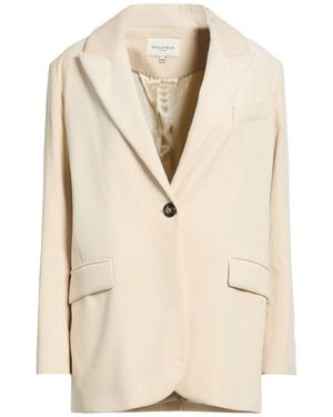 Really Wild Clothing Ivory Blazer Cotton - Natural