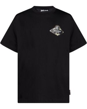 Just Cavalli T-Shirts - Black